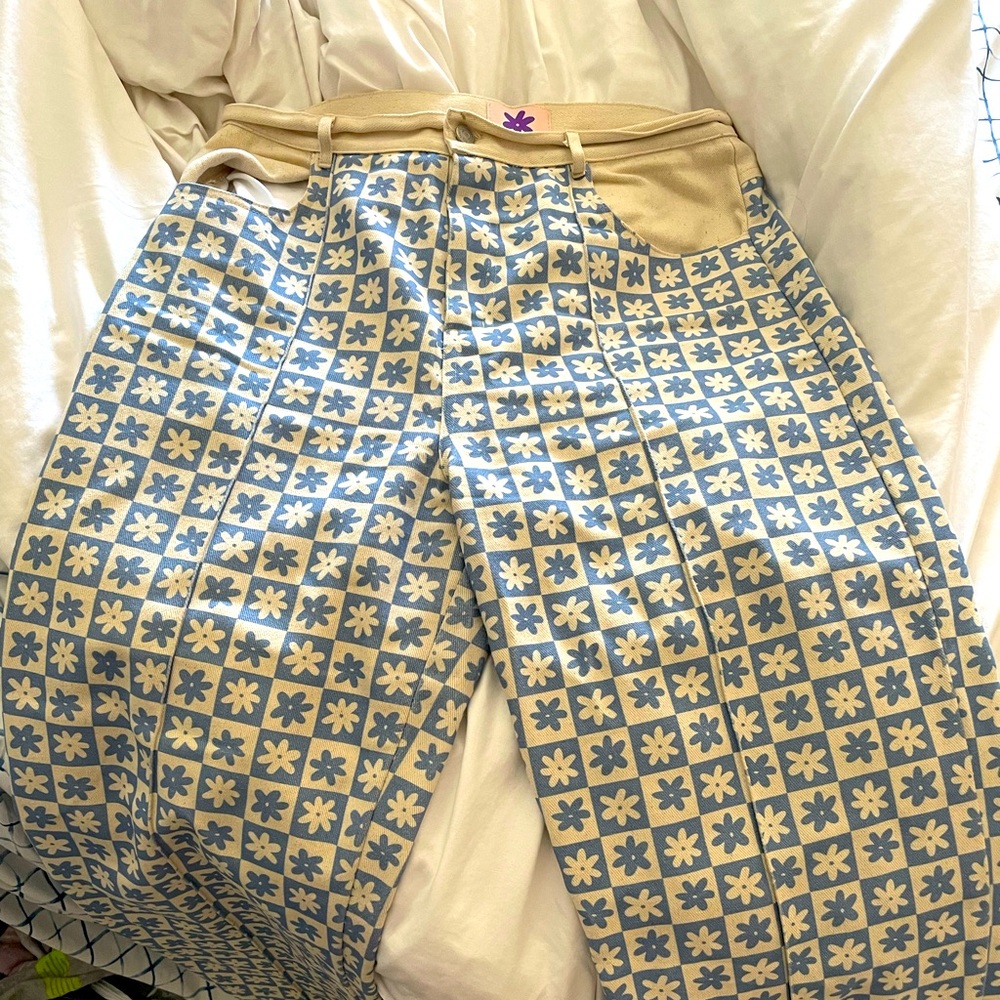 Lisa Says Gah Robyn Printed High Waisted Jeans size 34